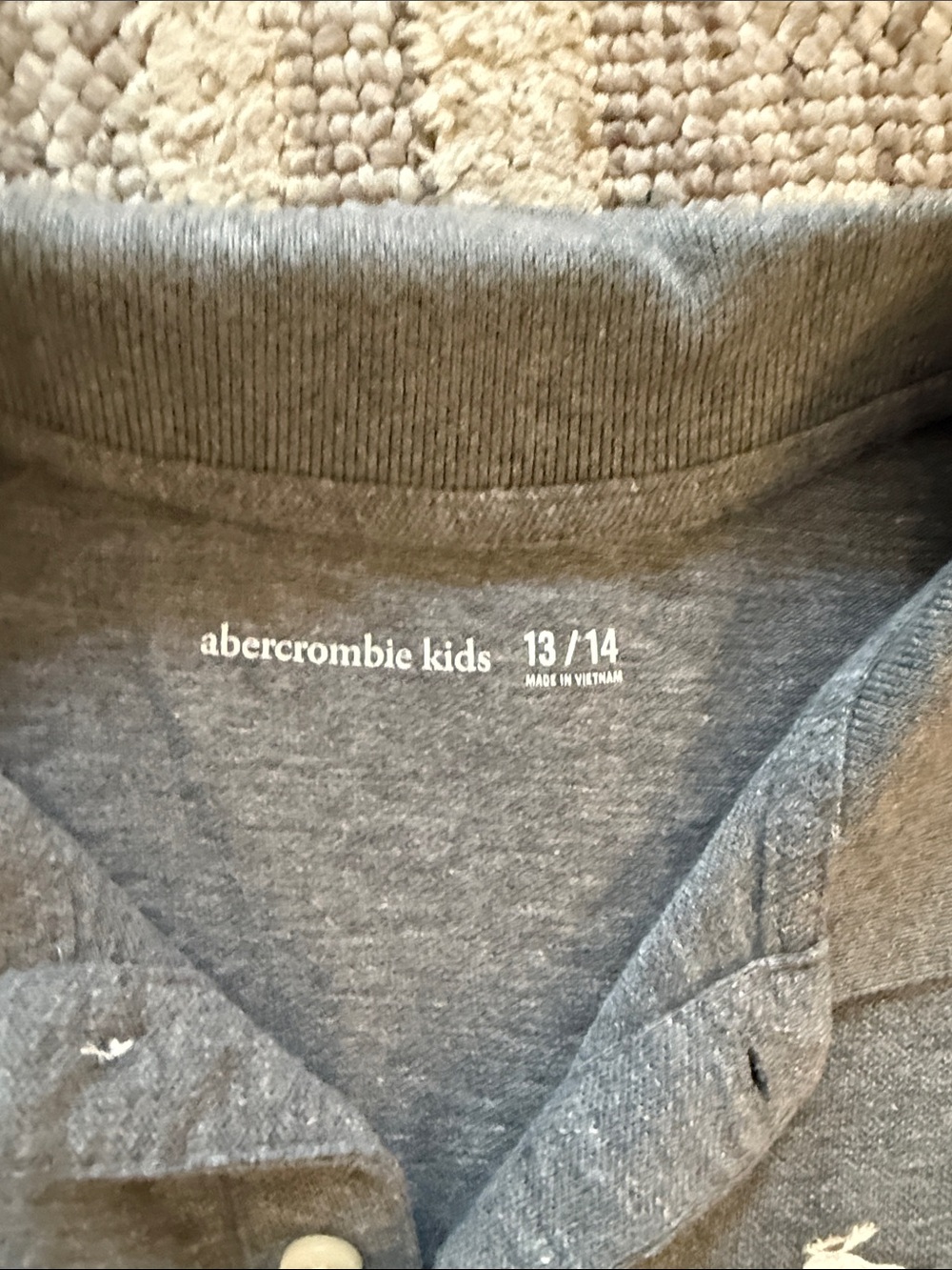 abercrombie kids Navy and Gray Polo Twin Pack - Picture 2 of 4